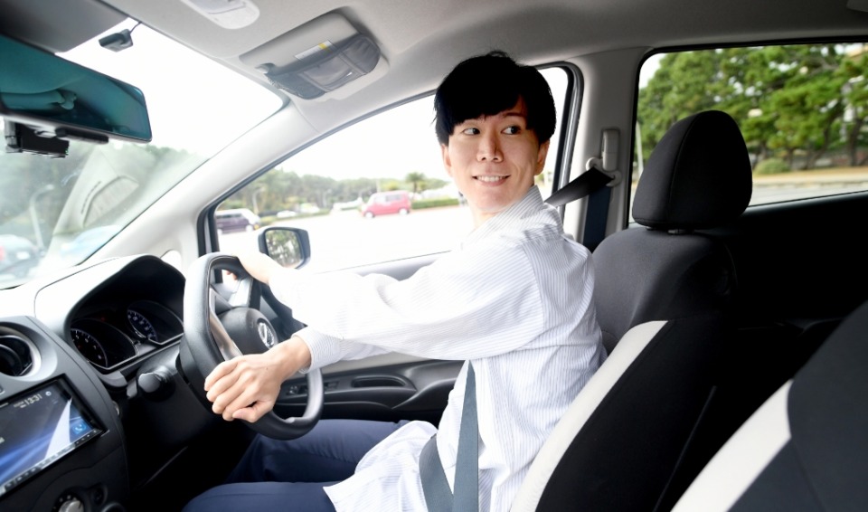 教習車での走行体験イメージ