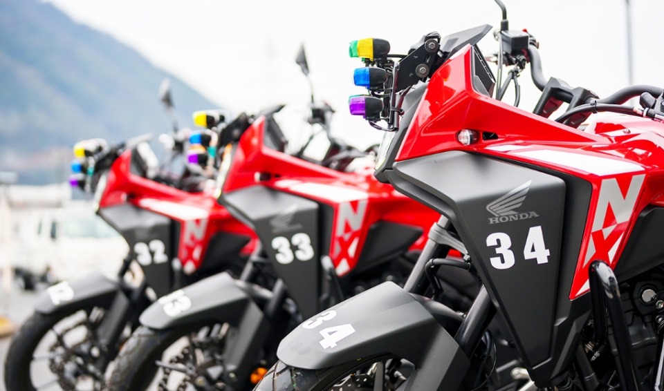 自動二輪車の写真